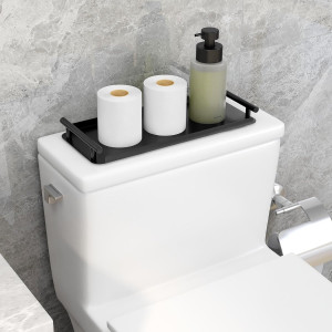 Toilet Paper Basket, Stainless Steel Toilet Tank T...