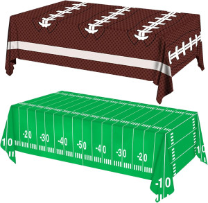 Football Party Decorations Disposable Tablecloth P...