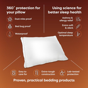 HOSPITOLOGY PRODUCTS Pillow Encasement- Zippered B...