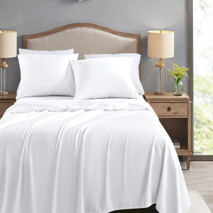 FreshCulture Twin Flat Sheets Only, Pack of 6, Sof...