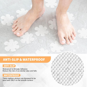 Non Slip Bathtub Stickers, 24 PCS Shower Stickers...