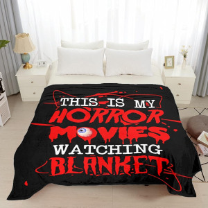 Horror Blankets This is My Horror Movie Watching B...