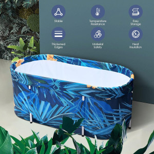 Portable Bathtub, Portable Bathtub for Adults, Ice...