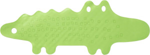Ikea Patrull Bathtub Mat, Crocodile Green