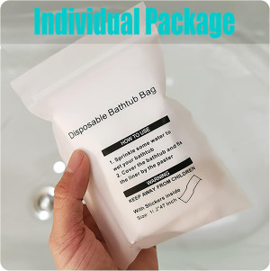 12 Pcs Bathtub Cover, Individual Pack Bathtub Line...