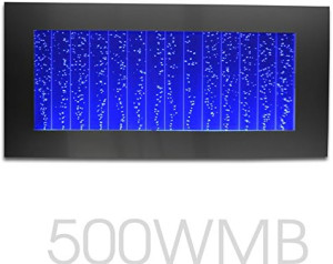 Bubble Panel Wall Mount Hanging Water Fountain 500...