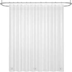 Titanker Clear Shower Curtain Liner, Plastic Showe...