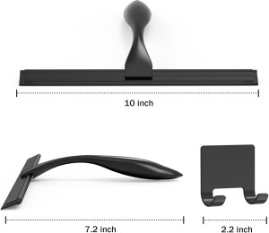 All-Purpose Stainless Steel Shower Squeegee for Sh...