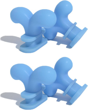 Zureto 3D Flower Fans Shark Slide Fins Accessories...