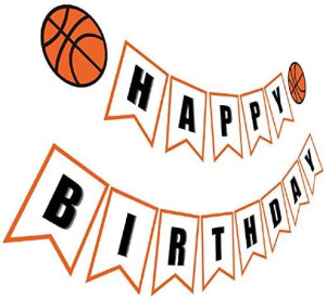 Basketball Birthday Banner | Basketball Theme Happ...
