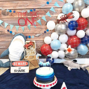 Shark Banner, Shark Garland, Ocean Animals/Shark B...