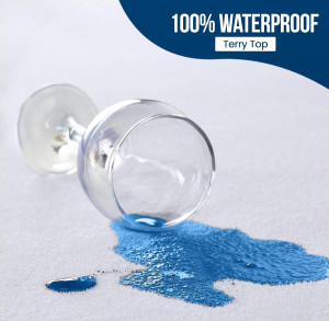 Utopia Bedding Waterproof Mattress Protector Twin...