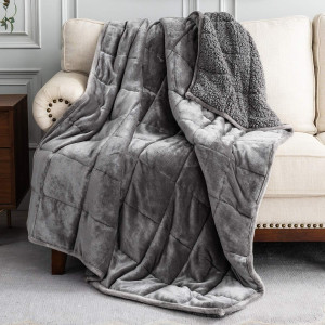 Uttermara Weighted Blanket Queen Size 15lbs 60x80...