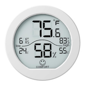 SECRUI Digital Hygrometer Thermometer for Room Tem...