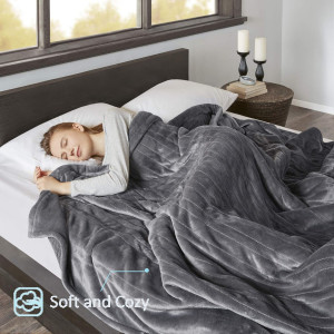 Beautyrest Heated Blanket, Electric Blanket, Soft,...
