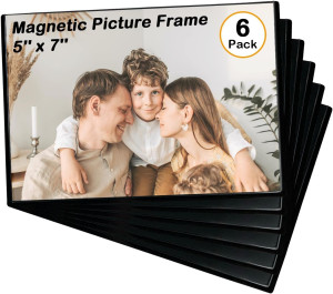 Mingting Magnetic Picture Frame, Holds 5X7 Inches...