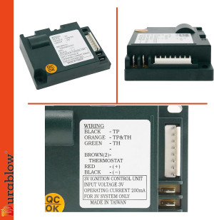 Durablow Fireplace Electronic IPI Control Module,...