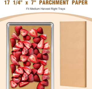 200 Pack Freeze Dryer Parchment Paper Set, Trays P...