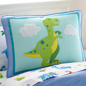 Wildkin Kids 100% Cotton Pillow Sham for Boys and...