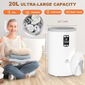 Towel Warmer-20L Large Towel Warmers for Bathroom,...