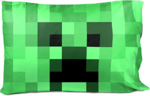 Jay Franco Minecraft Lone Creeper 2 Pack Pillowcas...