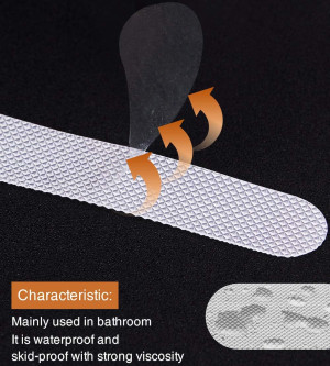 Anti Slip Shower Stickers, Safety Bathtub Strips A...