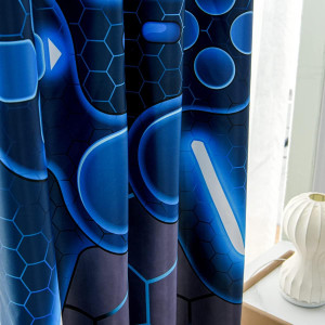 NTBED Game Console Blackout Curtains Drapes for Ki...