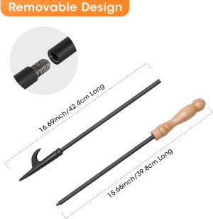 Fireplace Fire Pit Campfire Poker Stick. Uten 32-I...