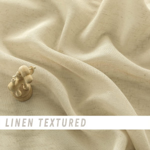 SHINELAND Rustic Curtains for Kitchen Window,Rod P...