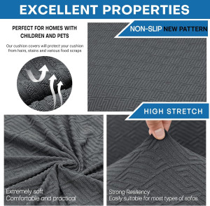 ZNSAYOTX Armless Futon Covers Full Size, Newest St...