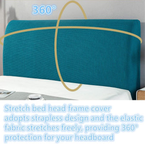 Bed Headboard Slipcover Covers Stretch Headboard C...