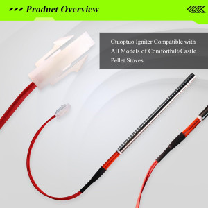 Pellet Stove Igniter Compatible with All Models of...