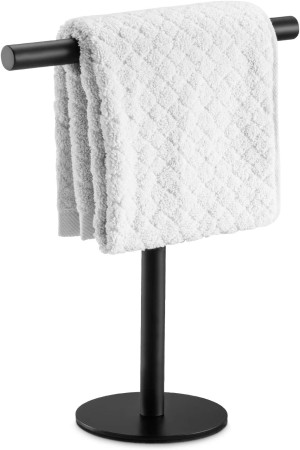 Pynsseu Bath Hand Towel Holder Standing, SUS304 St...