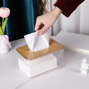Acrylic Tissue Box, Acrylic Dryer Sheet Holder for...
