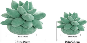 3D Succulent Pillow,Cute Pillows,Leaf Pillow,Decor...