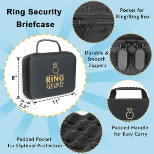 Ring Security Wedding Ring Bearer Gifts - Security...