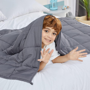 Kids Weighted Blanket (10lbs, 40"x60" Throw Size)...