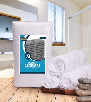 Utopia Towels - Salon Towel, Pack of 24 (Not Bleac...