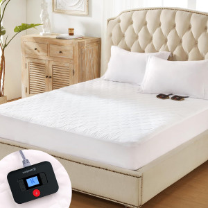 Westinghouse Heated Mattress Pad Queen, Comfortabl...