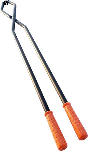 TAFIEDA Fireplace Tongs Log Grabber. 40 Inches Hea...