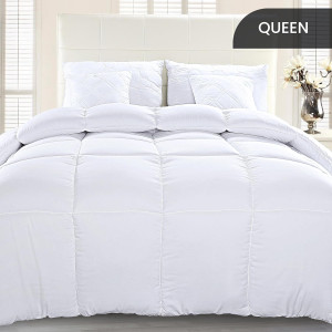 Utopia Bedding Comforter Duvet Insert, Quilted Com...