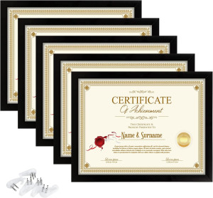 Tasybox 8.5x11 Document Frame Certificate Diploma...
