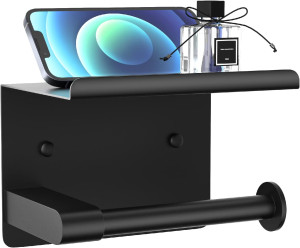 Toilet Paper Holder Wall Mount, Fits Mega Rolls Si...