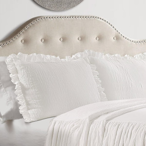Lush Decor Ruffle Skirt Bedspread Set - 3 Piece Lu...