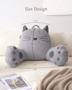 Blissful Diary Kitty Reading Pillow for Kids/Teens...