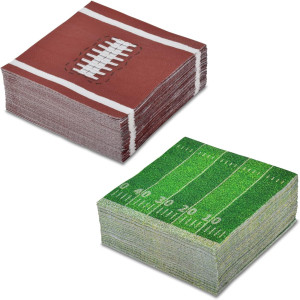 Football Birthday Party Supplies Disposable Paper...