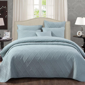 Tache Solid Seafoam Blue Green Soothing Pastel Sof...