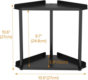 2 Tier Bathroom Counter Organizer, Vanity Organize...