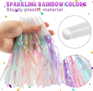 24 pcs Party Blowers, Noise Makers Glitter Metalli...