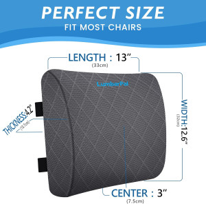 Lumbar Support Pillow for Office Chair Back Suppor...